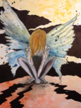 Watercolour fairy